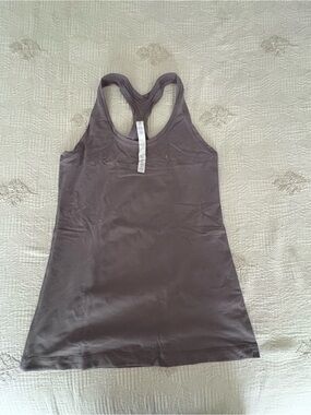 lululemon athletica Racerback Tank Top — Charcoal